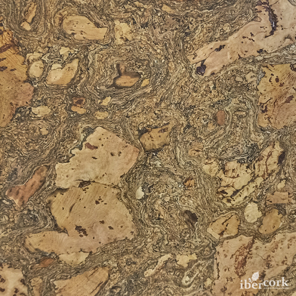 Пробковый замковый паркет EasyCork Леон негро